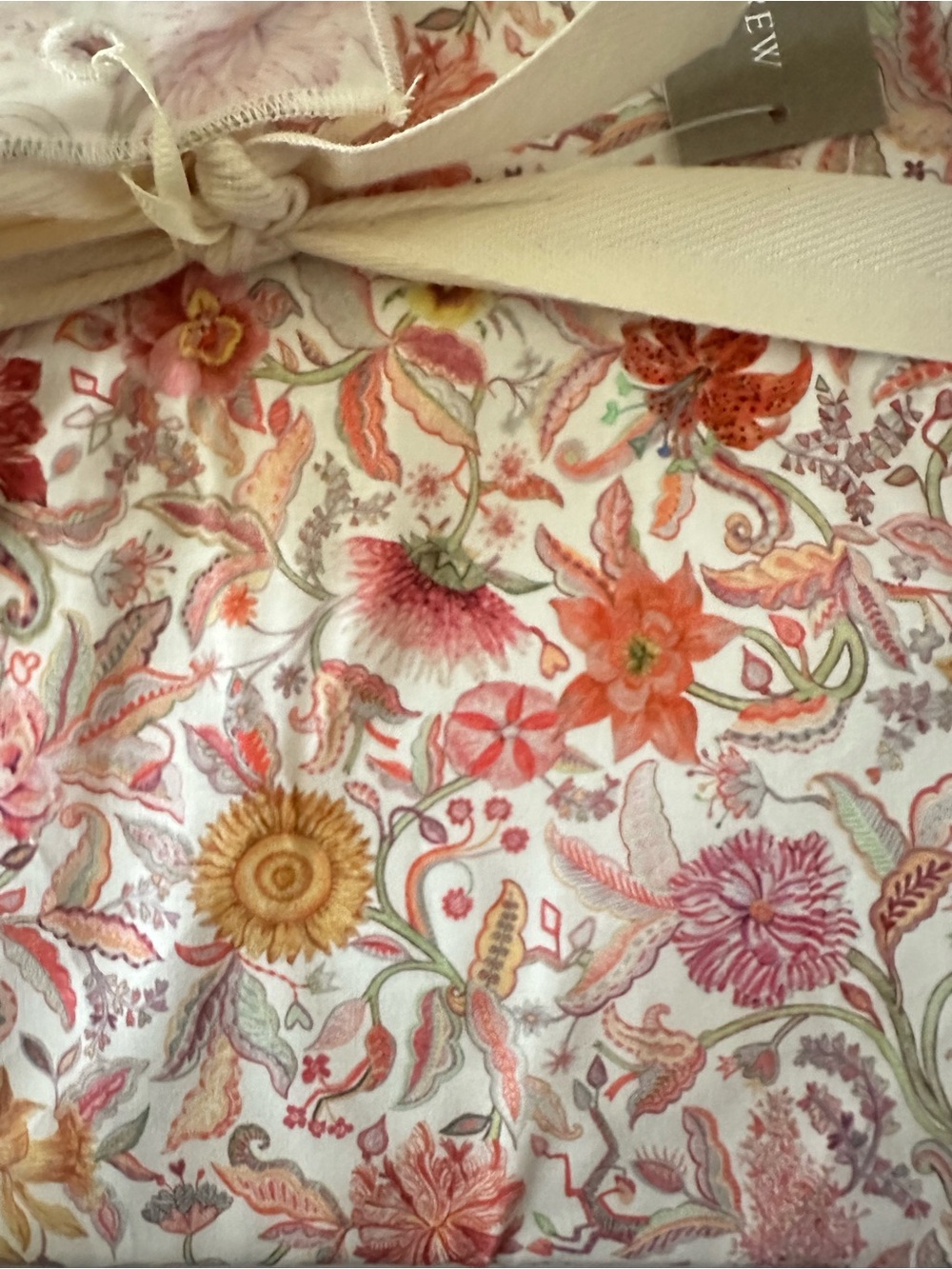 NWT J. Crew Limited-edition crib sheet set in Liberty Garden of Life fabric - Picture 4 of 5